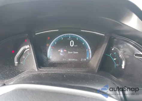 2019 Honda Civic Lx из США, поврежденный, VIN 2HGFC2F66KH592268